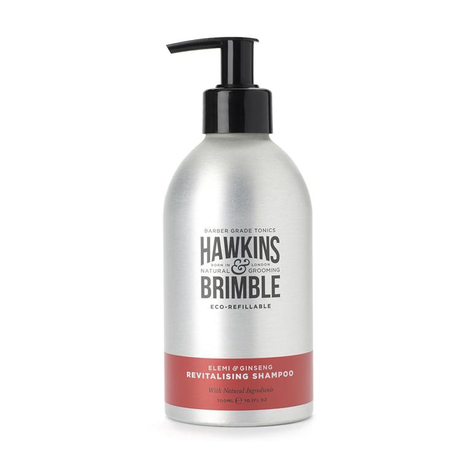 Чоловічий відновлювальний шампунь для волосся Hawkins &amp; Brimble Revitalising Shampoo Eco-Refillable, 300 мл